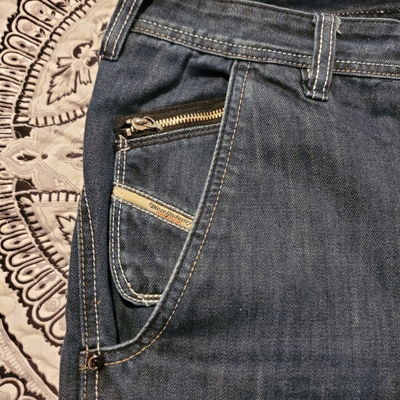 MEN'S JEANS DIESEL PHEYO W 38" L34" MADE IN ITALY WASH 0088Z - Picture 5 of 7